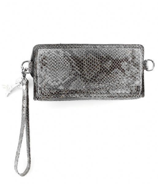 LouLou Essentiels  Fanny Pack Perfect Python grey